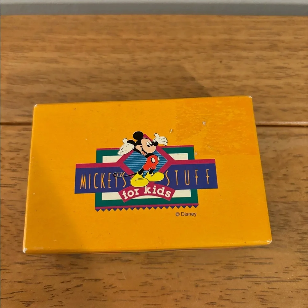 Disney Stuff Kids Mickey and Donald Post Dangle Earrings in Box